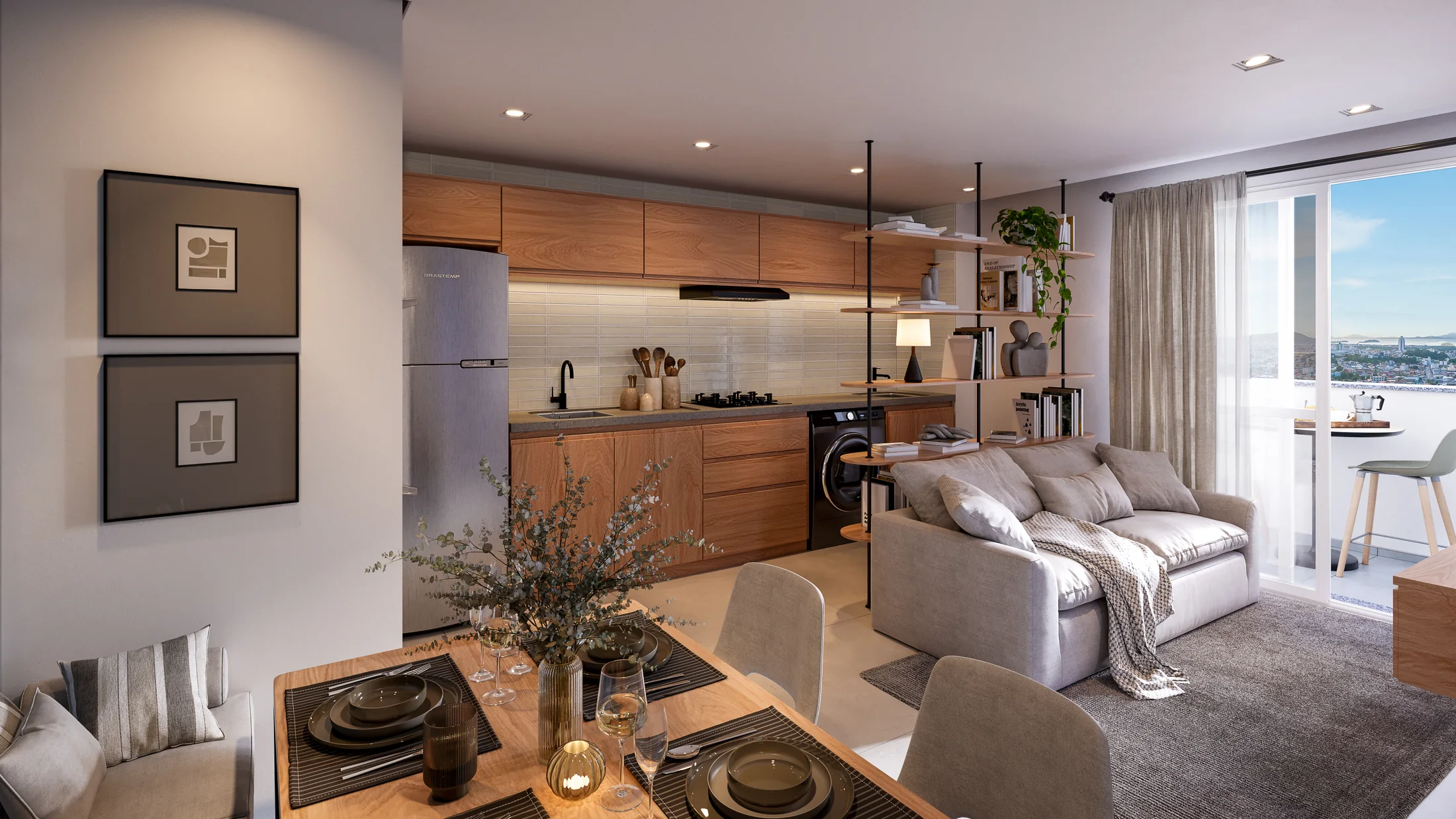 Living integrado do Scire Way